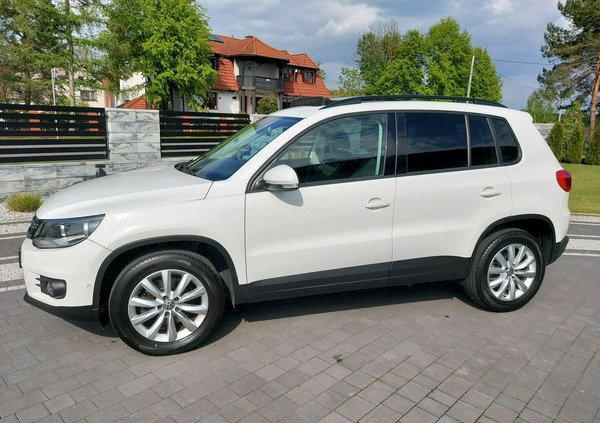 Volkswagen Tiguan cena 48900 przebieg: 202354, rok produkcji 2013 z Goleniów małe 92